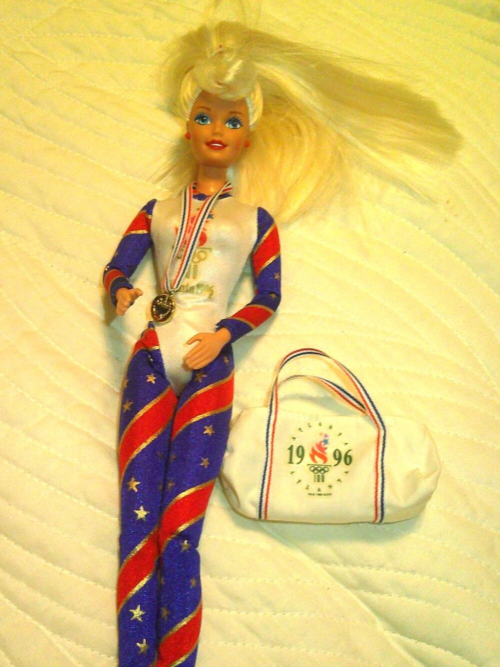 Barbie ~ 1996 Atlanta Gymnast Mattel #15123